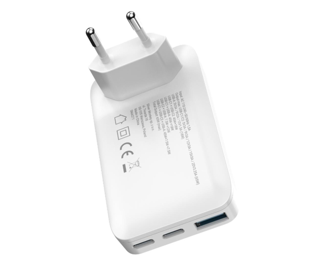 Silver Monkey Plaska ładowarka GaN 65W 2x USB-C, 1x USB-A - 1276293 - zdjęcie 3